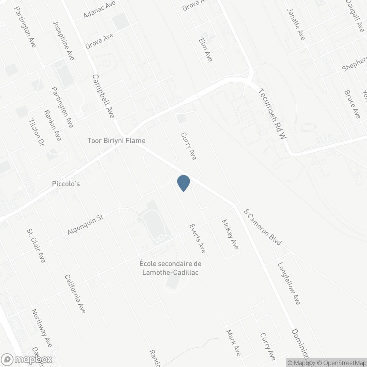 1615 CURRY, Windsor, Ontario N9B 3N7
